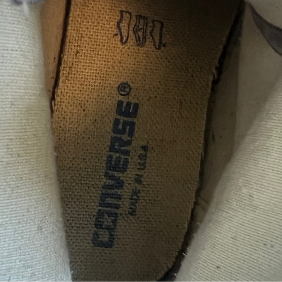 CONVERSE All Star Chuck Taylor Made in USA Vintage Y2K Purple Size 4.5  / 6.5 - Picture 10 of 10
